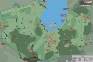 escape from tarkov woods extract map