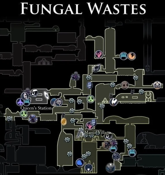 Fungal Wastes Map