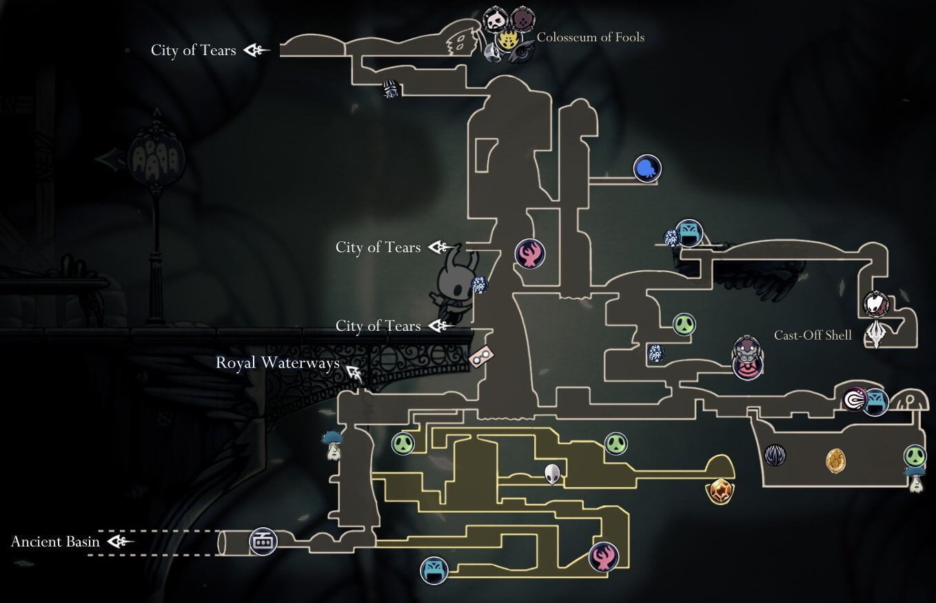 hollow knight charm map