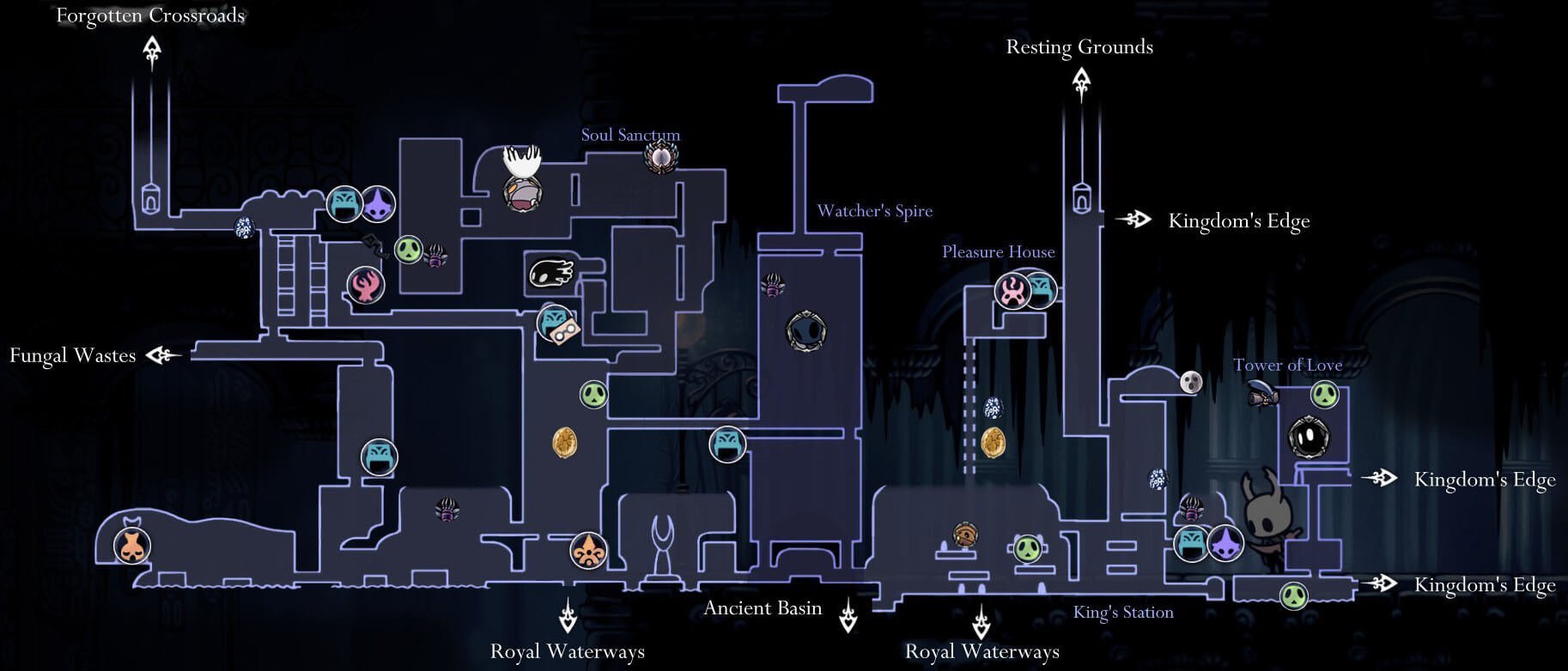Hollow Knight Maps Guide (2024) - Gameinstants