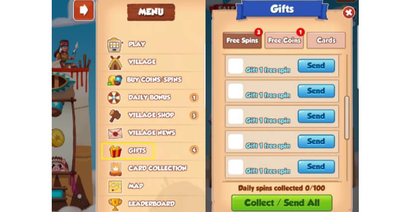 how to get free spins on coin master