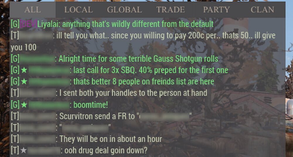 text chat mods fallout 76