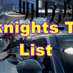arknights tier list