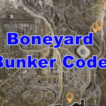 Boneyard Bunker Codes