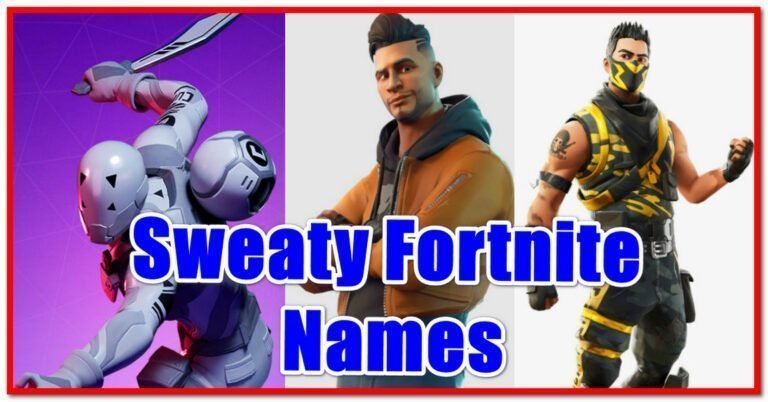 450+ Sweaty Fortnite Names (2024) - Gameinstants