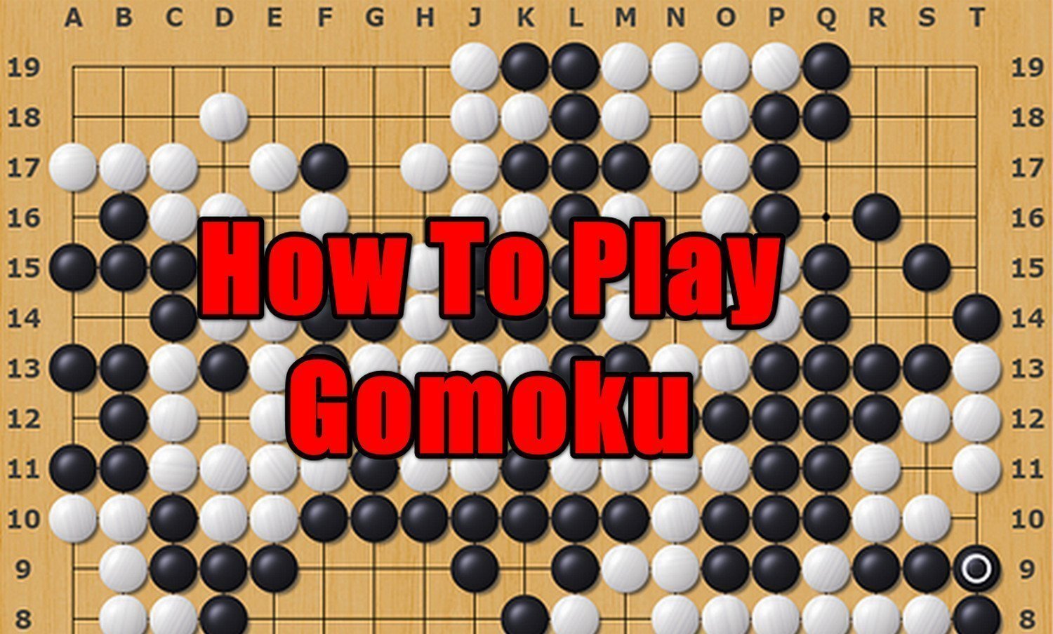 how to play gomoku