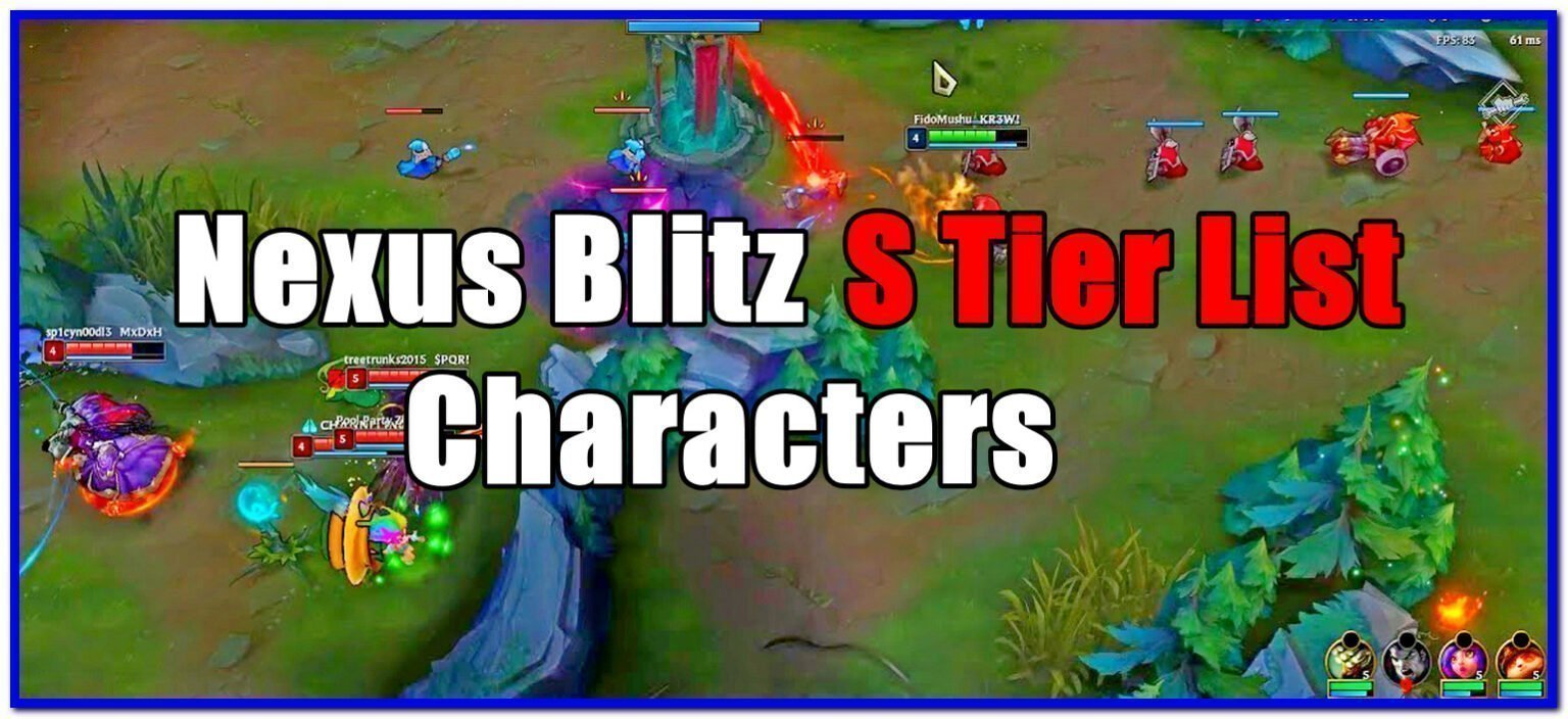 Nexus Blitz Tier List Stronger Characters Ranked Gameinstants