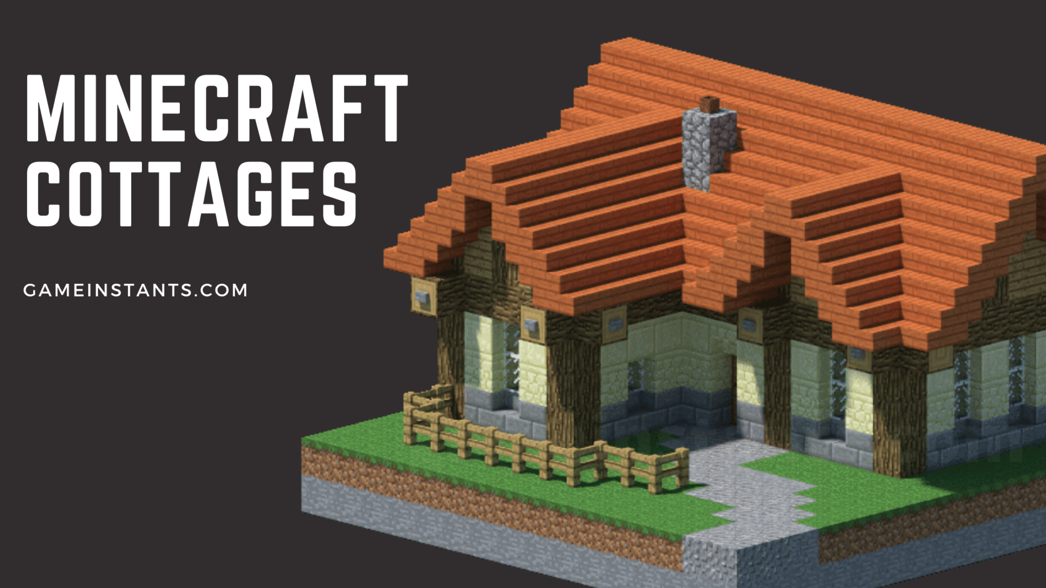 Cottage Minecraft Houses 2048x1152 