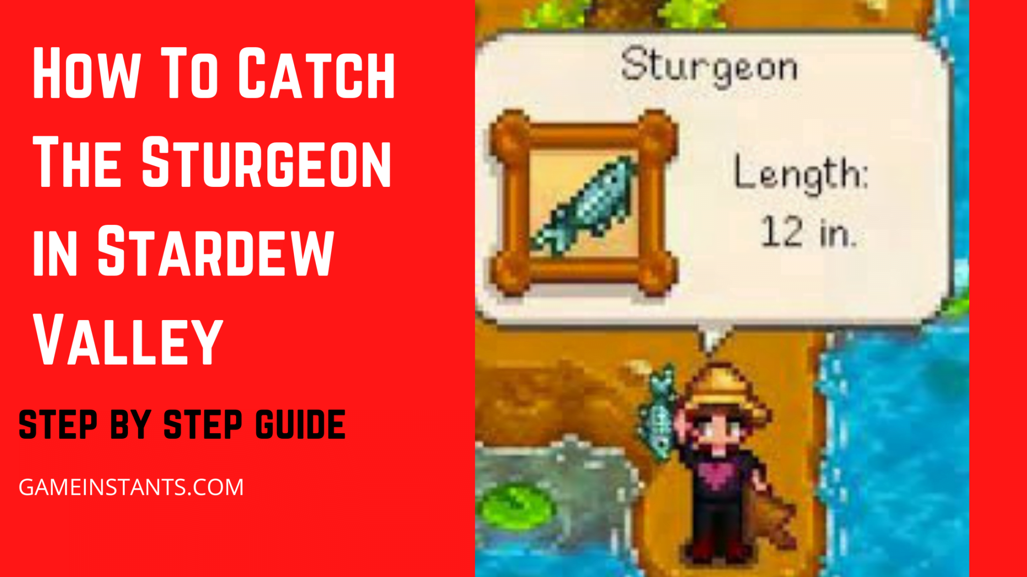 How To Catch Sturgeon In Stardew Valley? - Gameinstants