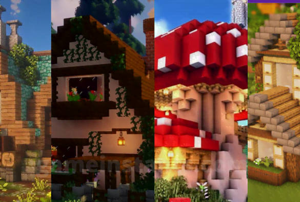 Cottagecore Minecraft House Ideas