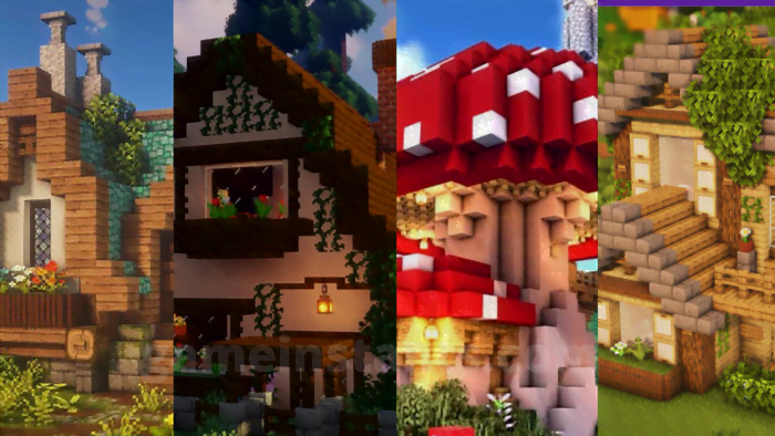 Cottagecore Minecraft House Ideas