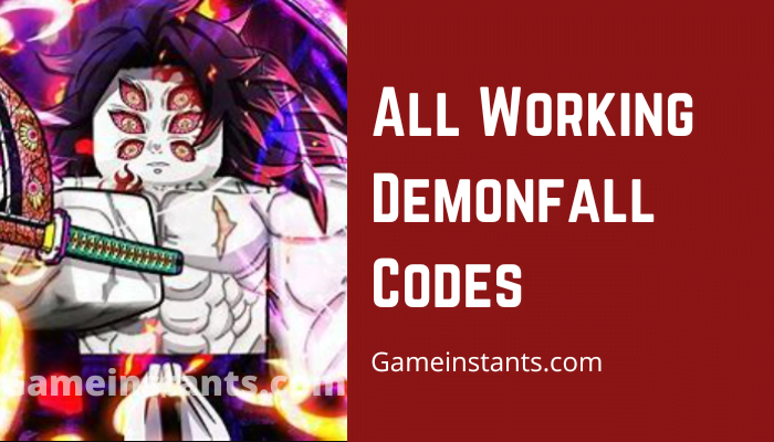 Demonfall Codes (October 2023) - Gameinstants
