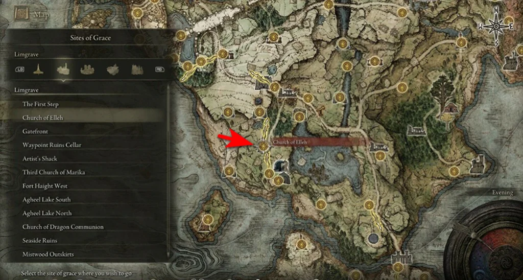 All Site Of Grace Locations In Elden Ring - Gameinstants