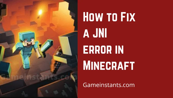 JNI Error in Minecraft
