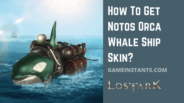 Lost Ark whale ship skin