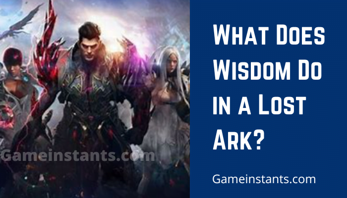 What Does Wisdom Do in a Lost Ark