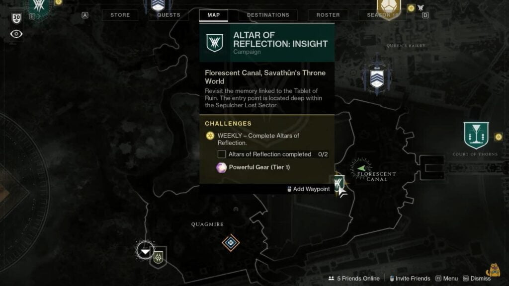 Altar of Reflection Insight: Destiny 2 Guide