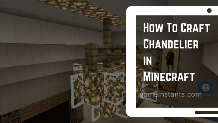minecraft chandelier