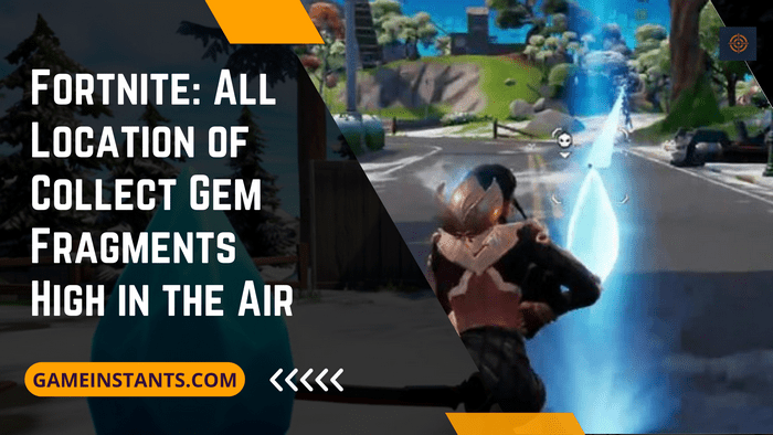 collect gem fragments high in the air