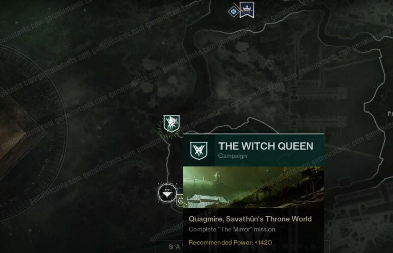 The Witch Queen Location