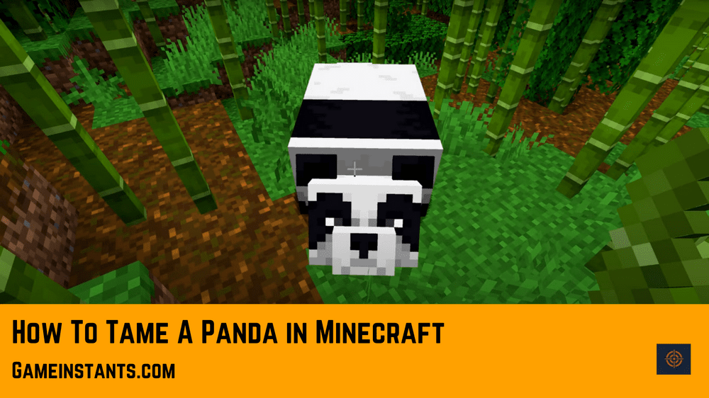 can you tame a panda in minecraft