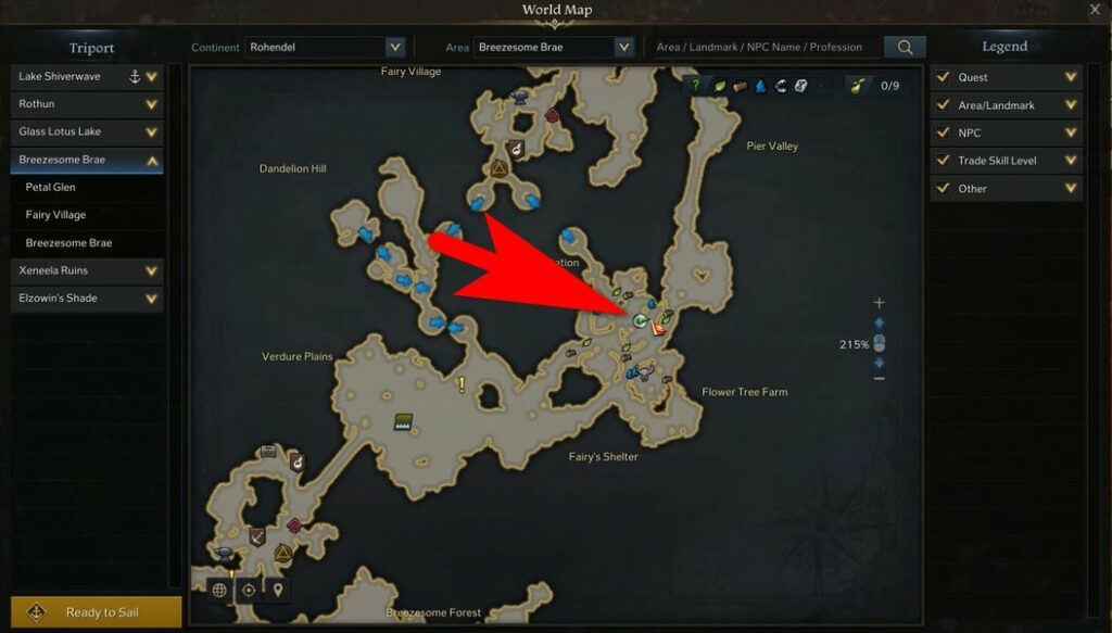 location the grimoire in the fire lost ark