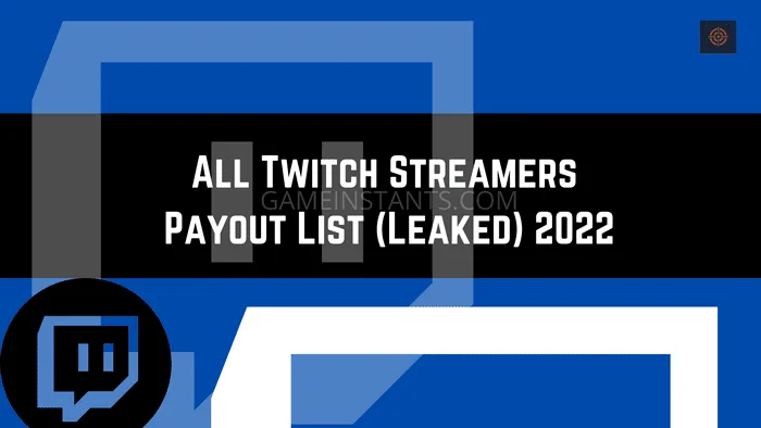 Twitch Leak Payout