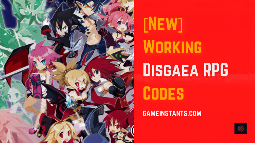 Disgaea RPG Codes