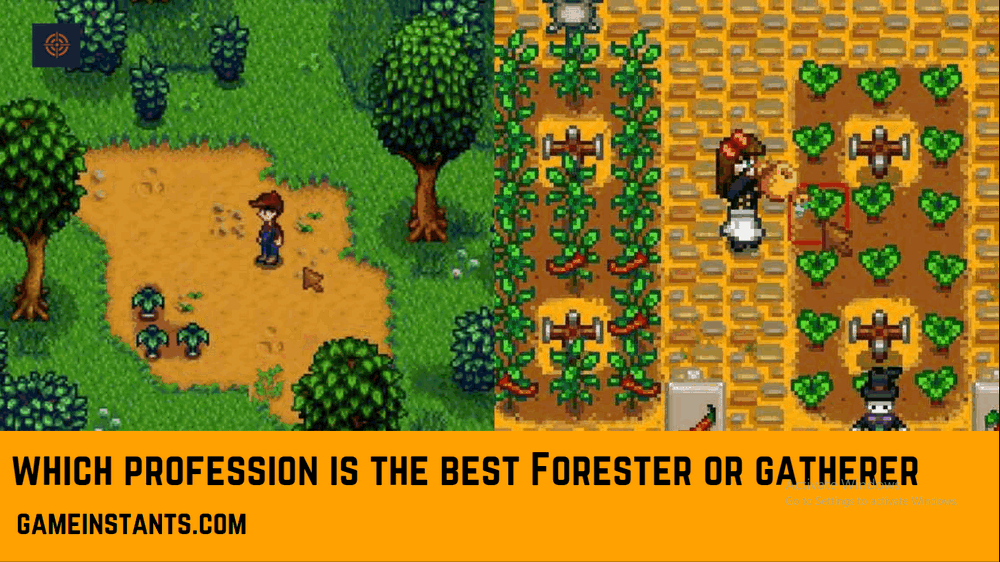 forester or gatherer in stardew valley