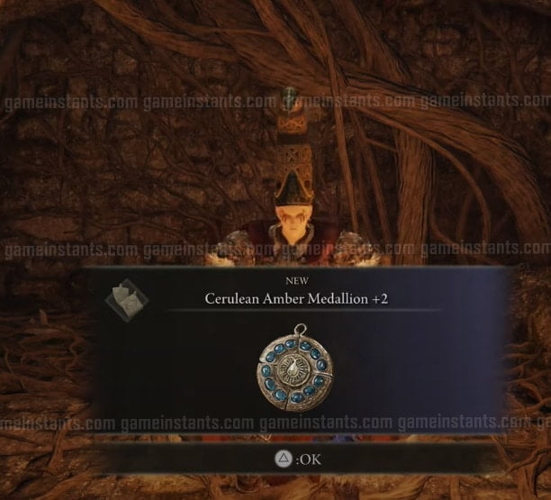 how to Find Cerulean Amber Medallion +2