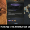 pebblings stone fragments