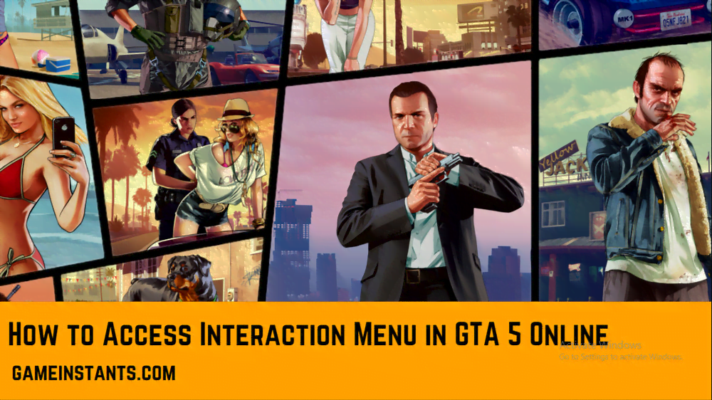 how to open Interaction Menu in GTA 5 Online