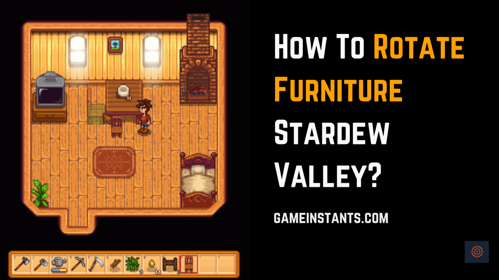 how to rotate furniture stardew valley
