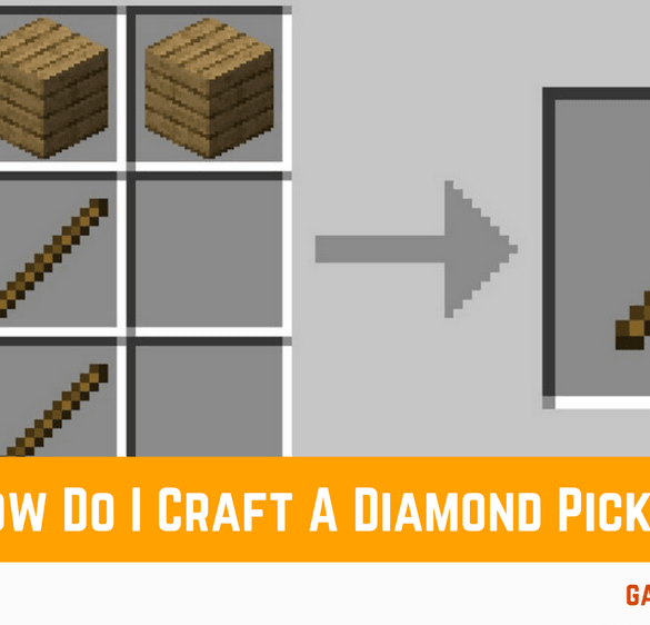 Diamond Pickaxe Minecraft