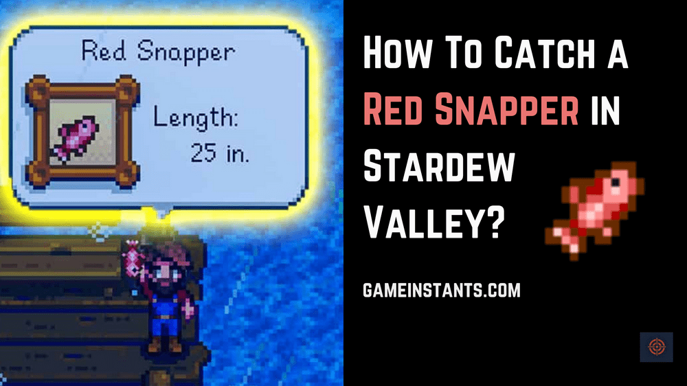 red snapper stardew valley