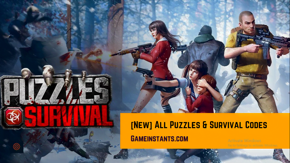 Redeem Code For Puzzles And Survival 