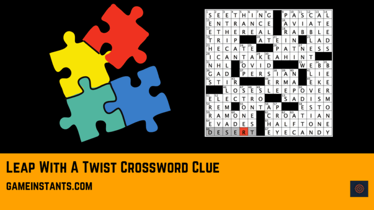 twist about crossword clue
