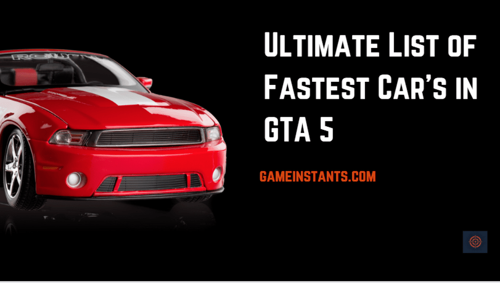Fastest car in gta 5
