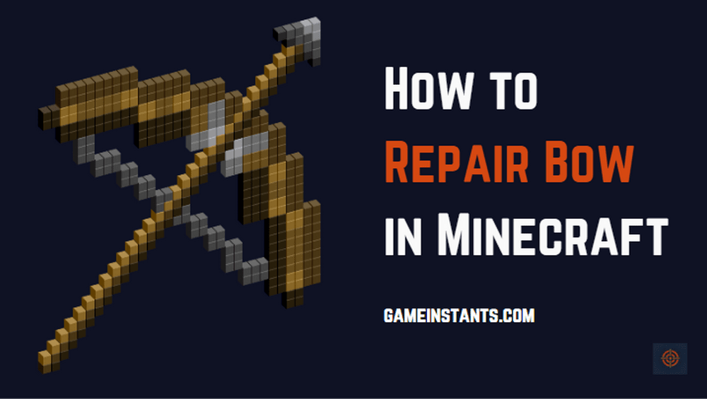 Minecraft repair bow
