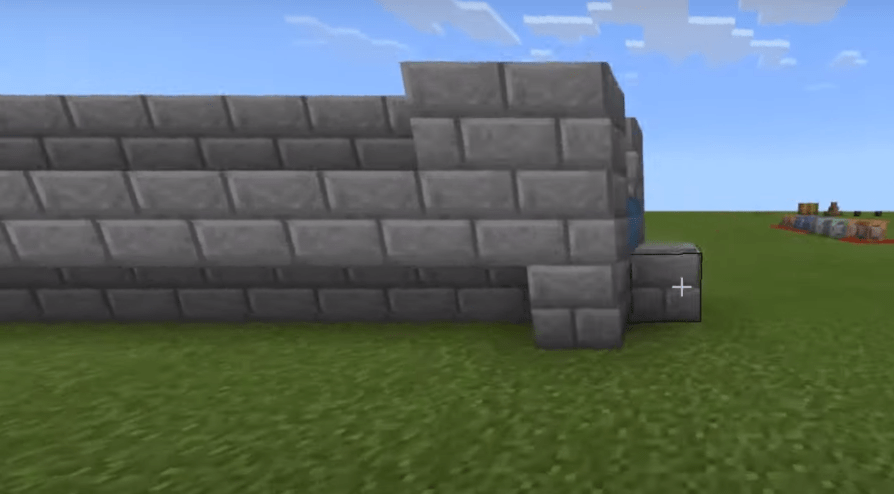 how to make tunnel in bedrock edition