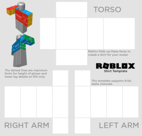 Roblox Shirt Template Transparent PNG (July 2023) - Gameinstants