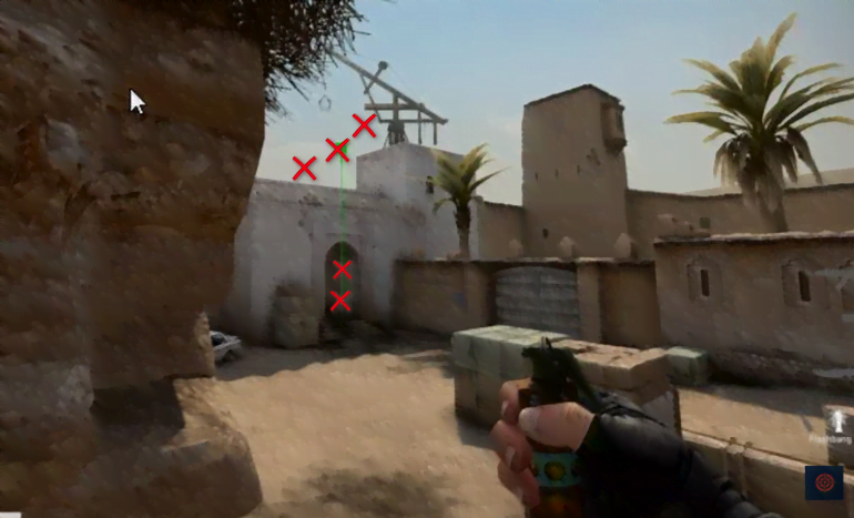 Best Grenade Spots In Dust 2 CS:GO - Gameinstants