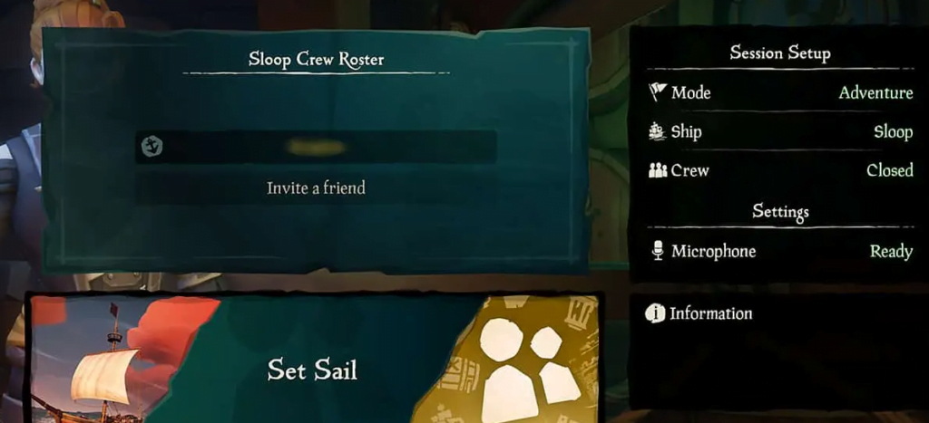 add friend in sea of thieves