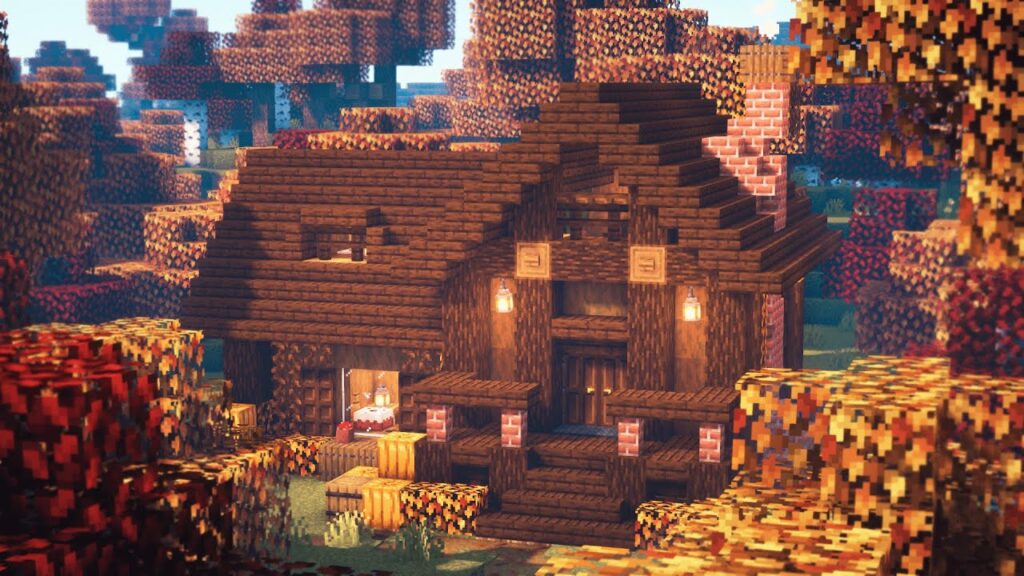 Minecraft Autumn Cottage 