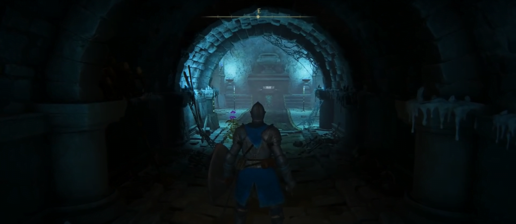 Hidden Wall Location at Roads End Catacombs