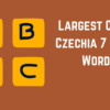 Largest City in Czechia 7 Little Words