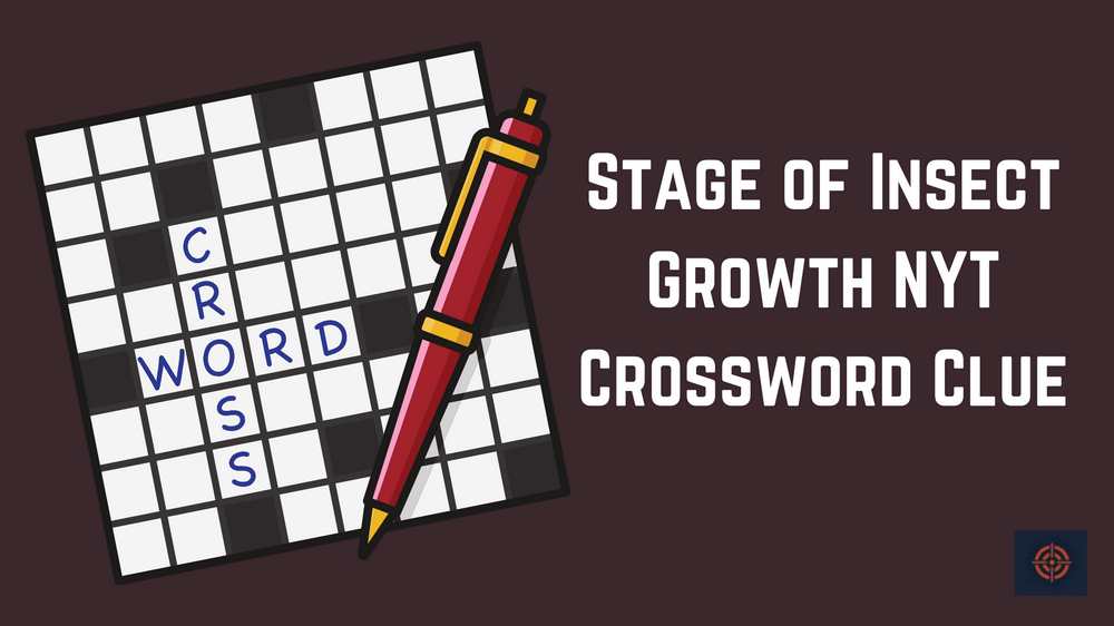 Stage of Insect Growth NYT Crossword