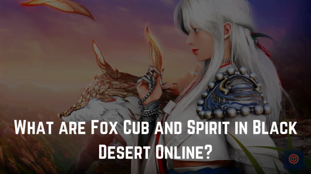 Fox Cub and Spirit in Black Desert Online 1