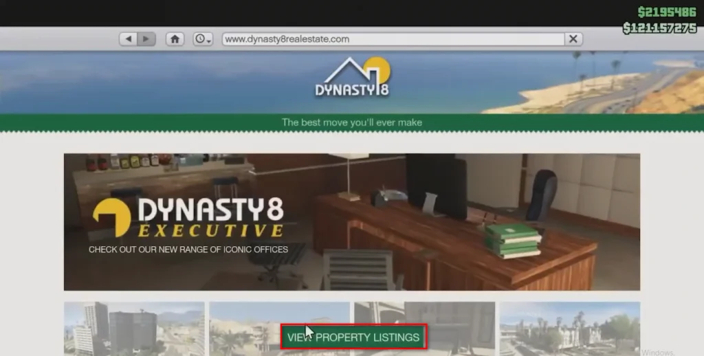 Dynasty 8 website 
