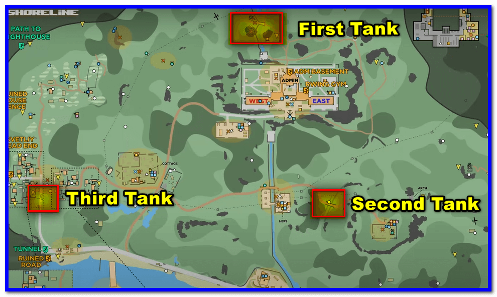 T-90 tanks location on scrap metal eft